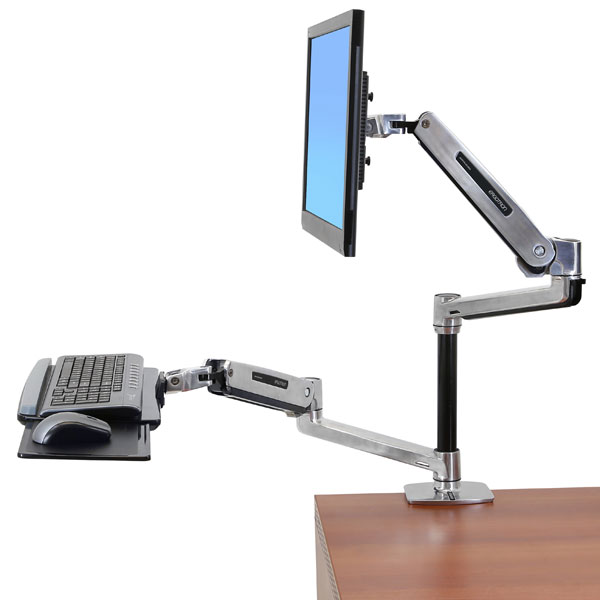 Ergotron LX Supporto da scrivania per monitor LCD Braccio alto